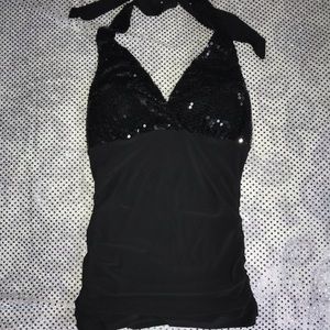 Missguided Sequin Bodysuit